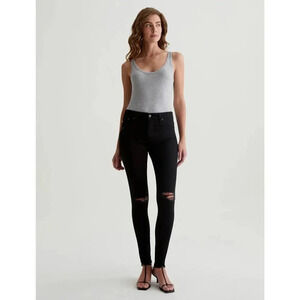 AG-ED Super Skinny Ankle Ripped Jeans